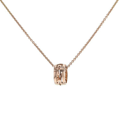 [⭐Spark]PARENTESI NECKLACE PINK GOLD