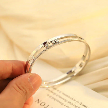 [⭐Spark]Move Romane Diamond Bangle Bracelet