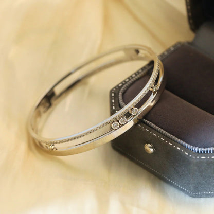 [⭐Spark]Move Romane Diamond Bangle Bracelet