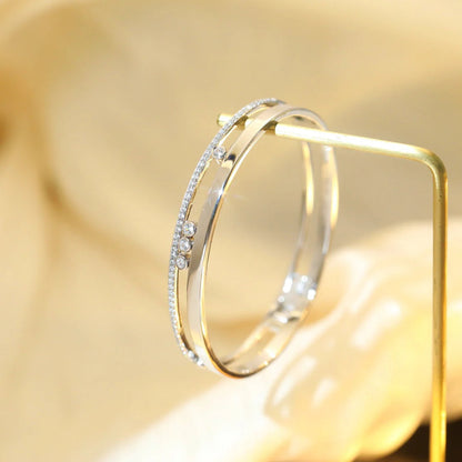 [⭐Spark]Move Romane Diamond Bangle Bracelet