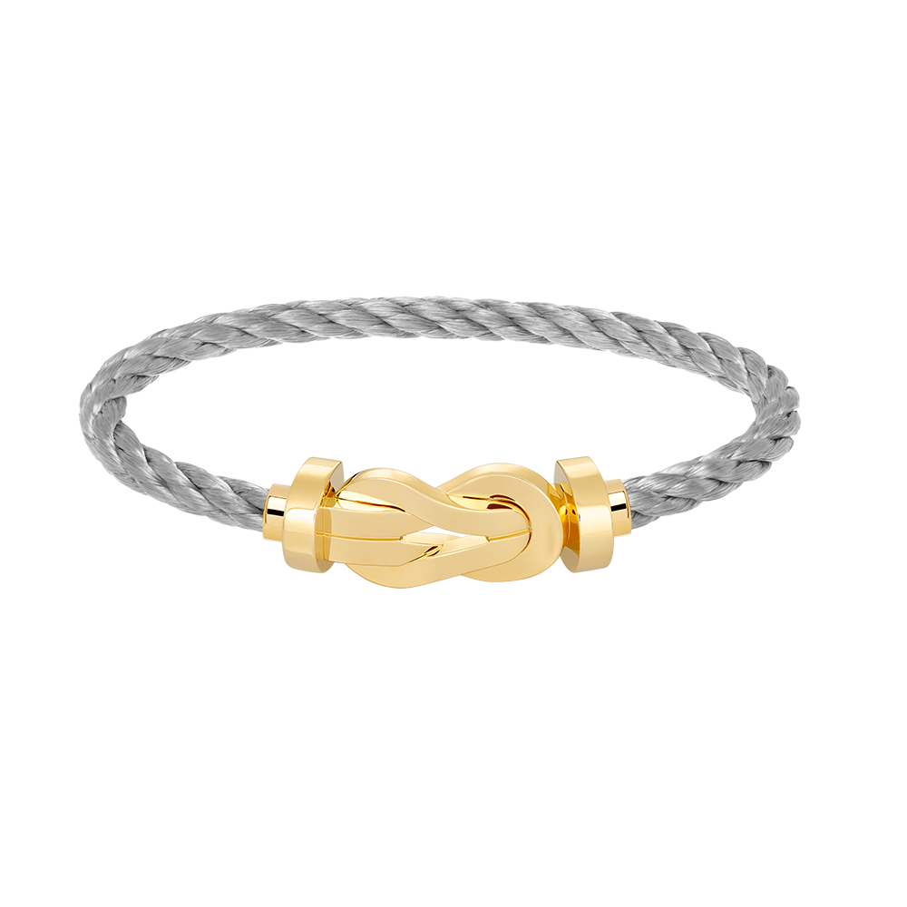 [⭐Spark]CHANCE LARGE 8 FIGURE BUCKLE NO DIAMOND BRACELET GOLD