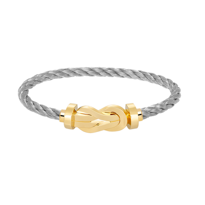 [⭐Spark]CHANCE LARGE 8 FIGURE BUCKLE NO DIAMOND BRACELET GOLD