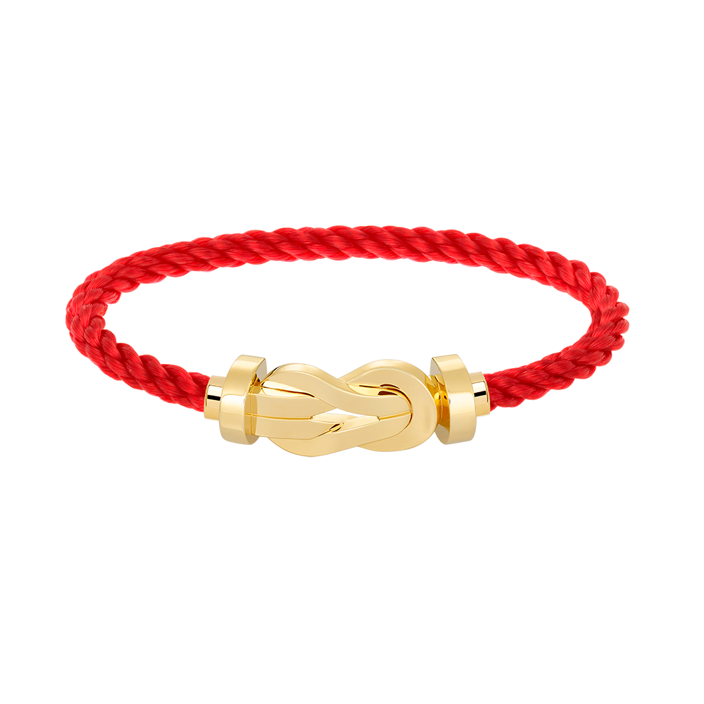 [⭐Spark]CHANCE LARGE 8 FIGURE BUCKLE NO DIAMOND BRACELET GOLD