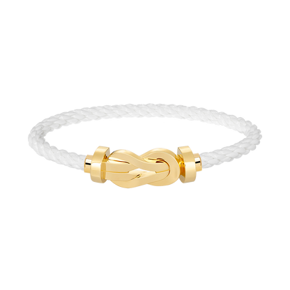 [⭐Spark]CHANCE LARGE 8 FIGURE BUCKLE NO DIAMOND BRACELET GOLD