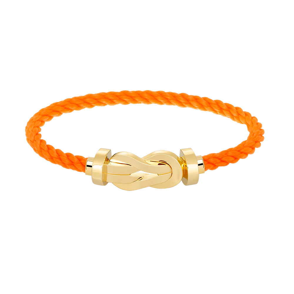[⭐Spark]CHANCE LARGE 8 FIGURE BUCKLE NO DIAMOND BRACELET GOLD