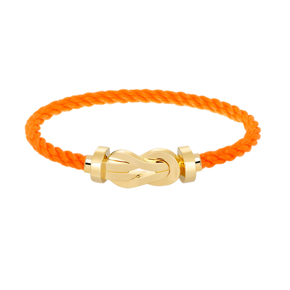 [⭐Spark]CHANCE LARGE 8 FIGURE BUCKLE NO DIAMOND BRACELET GOLD