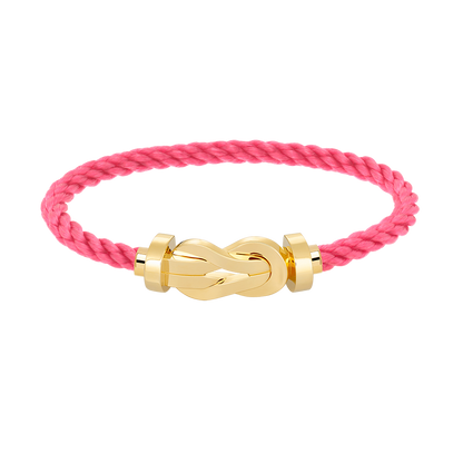[⭐Spark]CHANCE LARGE 8 FIGURE BUCKLE NO DIAMOND BRACELET GOLD
