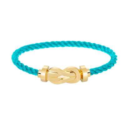 [⭐Spark]CHANCE LARGE 8 FIGURE BUCKLE NO DIAMOND BRACELET GOLD
