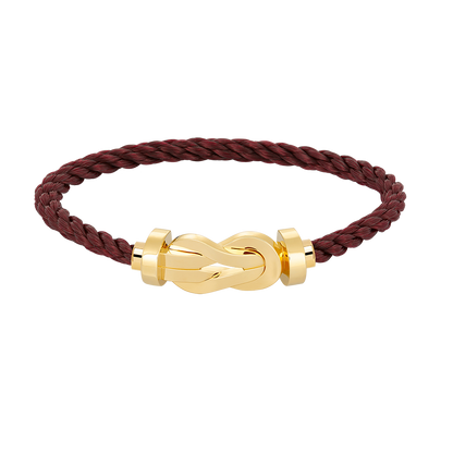 [⭐Spark]CHANCE LARGE 8 FIGURE BUCKLE NO DIAMOND BRACELET GOLD