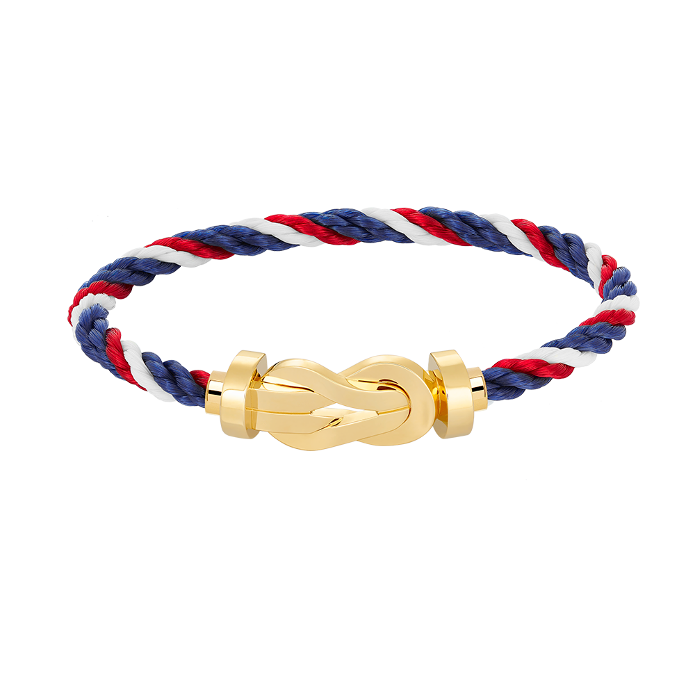 [⭐Spark]CHANCE LARGE 8 FIGURE BUCKLE NO DIAMOND BRACELET GOLD
