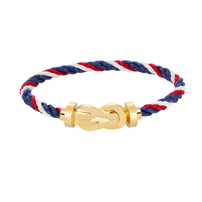 [⭐Spark]CHANCE LARGE 8 FIGURE BUCKLE NO DIAMOND BRACELET GOLD