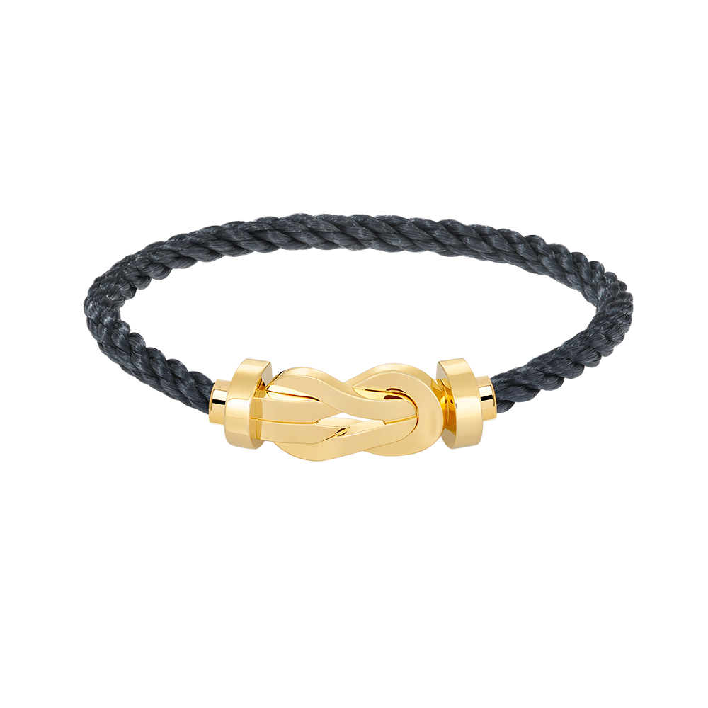[⭐Spark]CHANCE LARGE 8 FIGURE BUCKLE NO DIAMOND BRACELET GOLD