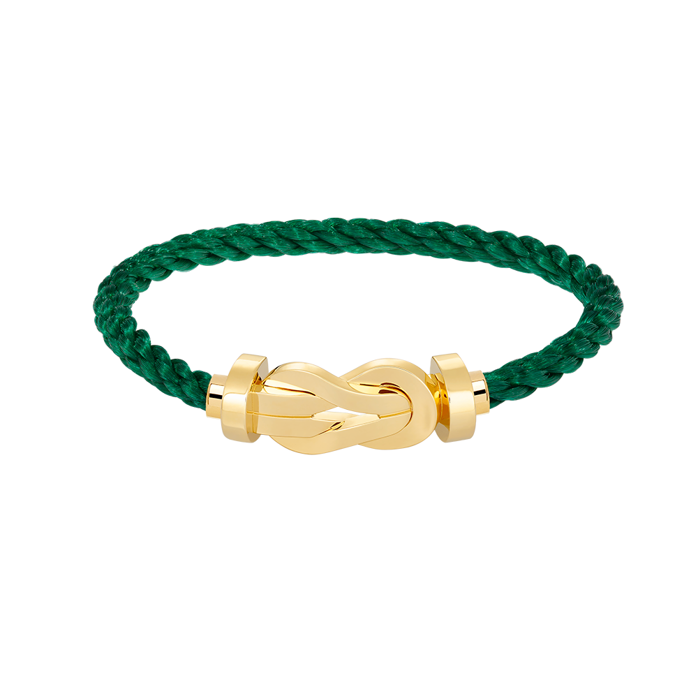 [⭐Spark]CHANCE LARGE 8 FIGURE BUCKLE NO DIAMOND BRACELET GOLD