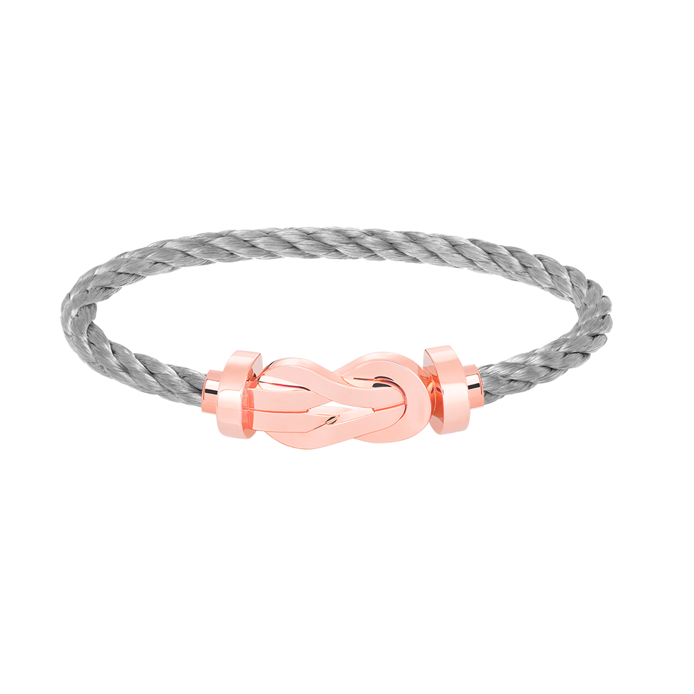 [⭐Spark]CHANCE LARGE 8 FIGURE BUCKLE NO DIAMOND BRACELET ROSE GOLD