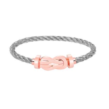 [⭐Spark]CHANCE LARGE 8 FIGURE BUCKLE NO DIAMOND BRACELET ROSE GOLD
