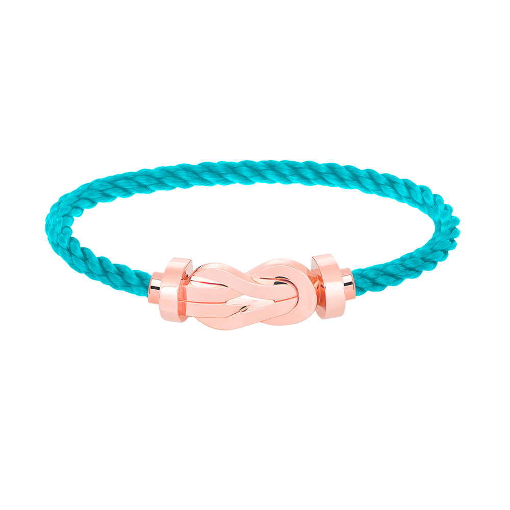 [⭐Spark]CHANCE LARGE 8 FIGURE BUCKLE NO DIAMOND BRACELET ROSE GOLD