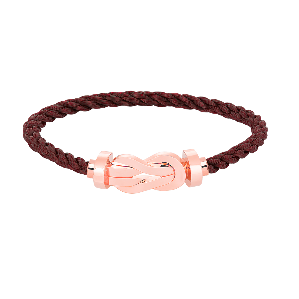 [⭐Spark]CHANCE LARGE 8 FIGURE BUCKLE NO DIAMOND BRACELET ROSE GOLD