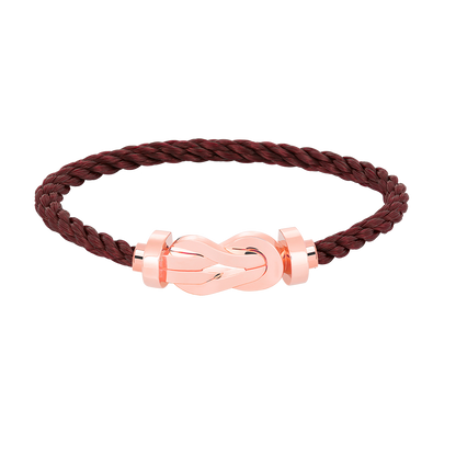 [⭐Spark]CHANCE LARGE 8 FIGURE BUCKLE NO DIAMOND BRACELET ROSE GOLD