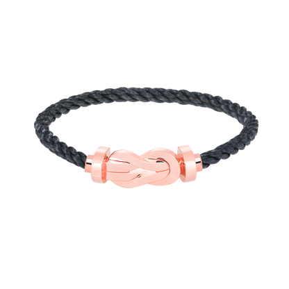 [⭐Spark]CHANCE LARGE 8 FIGURE BUCKLE NO DIAMOND BRACELET ROSE GOLD