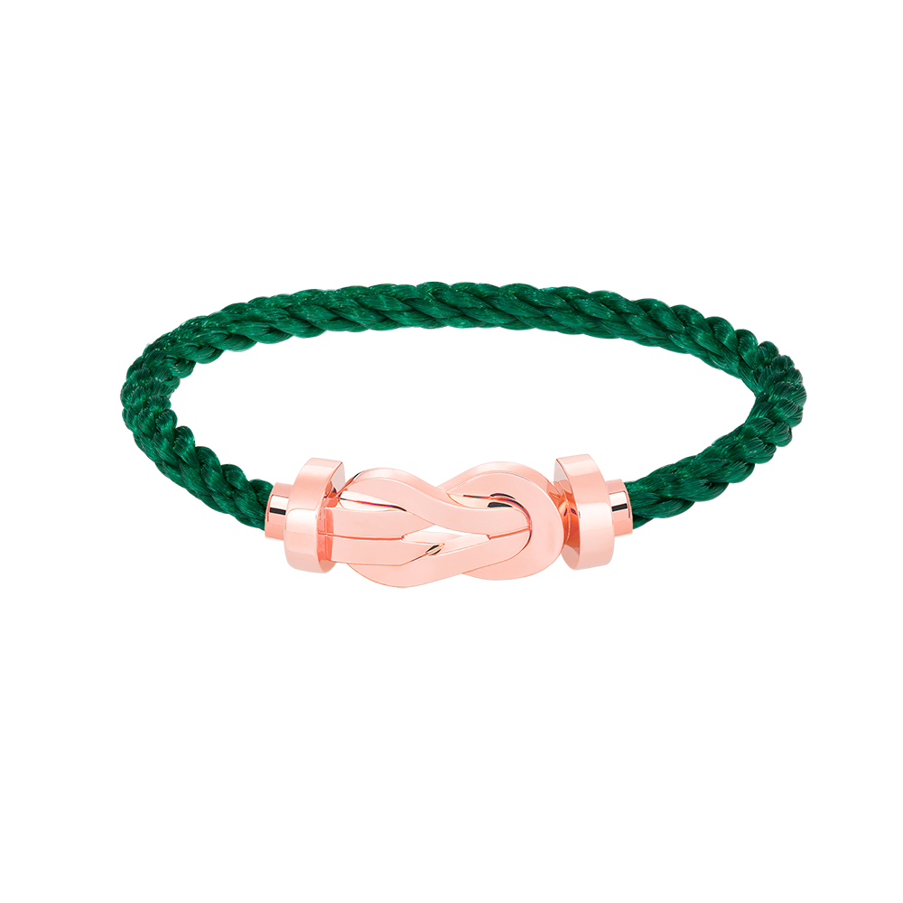 [⭐Spark]CHANCE LARGE 8 FIGURE BUCKLE NO DIAMOND BRACELET ROSE GOLD