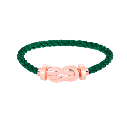 [⭐Spark]CHANCE LARGE 8 FIGURE BUCKLE NO DIAMOND BRACELET ROSE GOLD