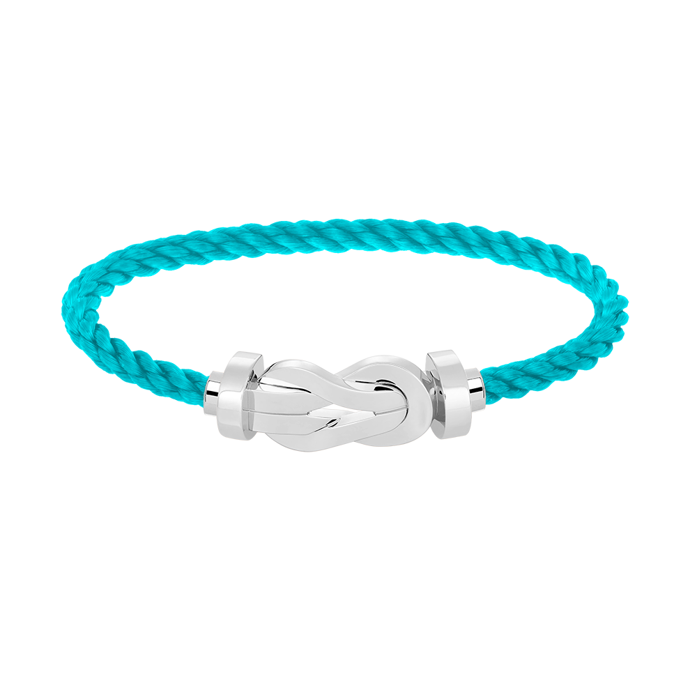 [⭐Spark]CHANCE LARGE 8 FIGURE BUCKLE NO DIAMOND BRACELET SILVER