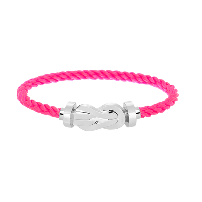 [⭐Spark]CHANCE LARGE 8 FIGURE BUCKLE NO DIAMOND BRACELET SILVER