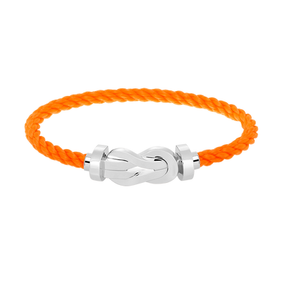 [⭐Spark]CHANCE LARGE 8 FIGURE BUCKLE NO DIAMOND BRACELET SILVER