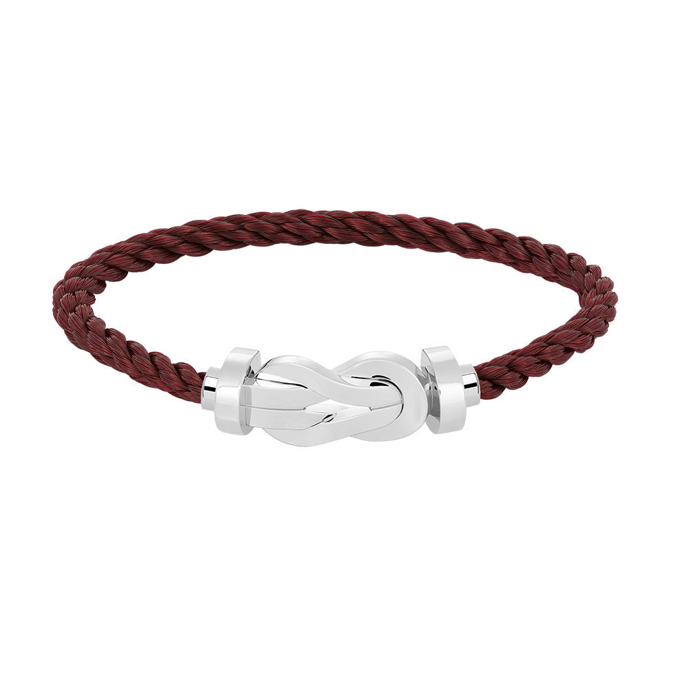 [⭐Spark]CHANCE LARGE 8 FIGURE BUCKLE NO DIAMOND BRACELET SILVER