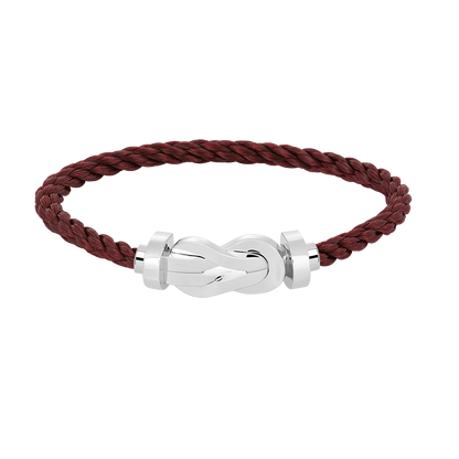 [⭐Spark]CHANCE LARGE 8 FIGURE BUCKLE NO DIAMOND BRACELET SILVER