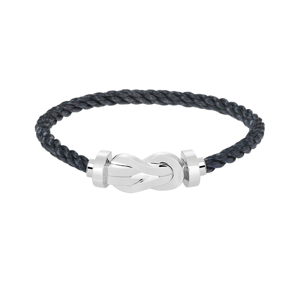 [⭐Spark]CHANCE LARGE 8 FIGURE BUCKLE NO DIAMOND BRACELET SILVER