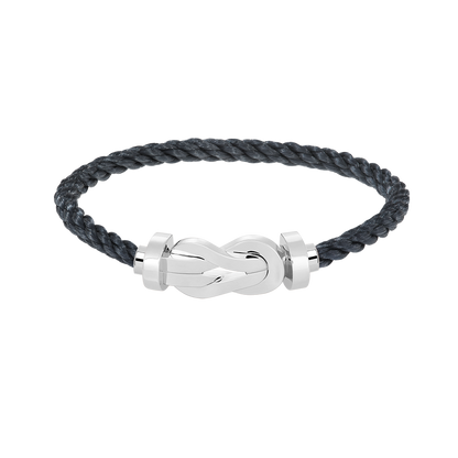 [⭐Spark]CHANCE LARGE 8 FIGURE BUCKLE NO DIAMOND BRACELET SILVER