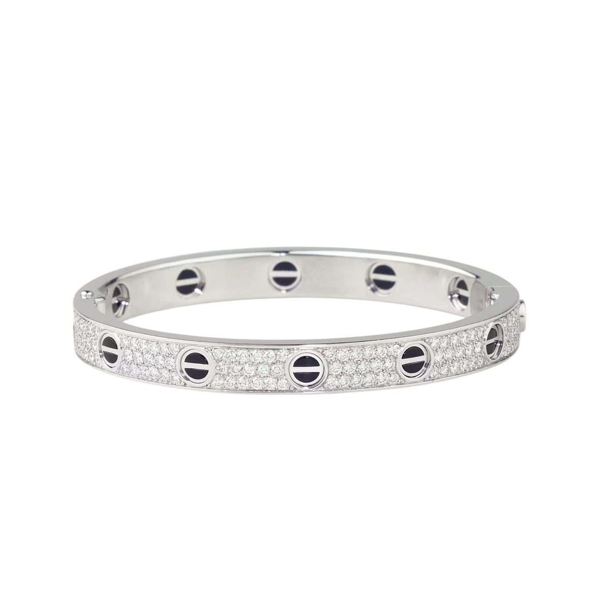[⭐Spark]LOVE BRACELET 6.1MM DIAMOND-PAVED CERAMIC