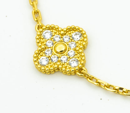 [⭐Spark] CLOVER 5 MOTIF LASER BRACELET COLLECTION