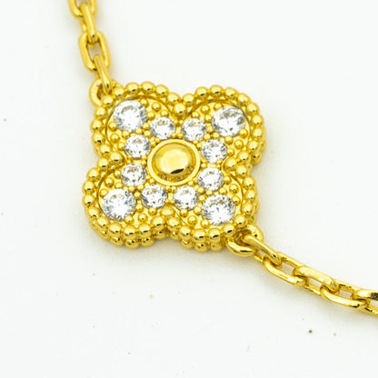 [⭐Spark] CLOVER 5 MOTIF LASER BRACELET COLLECTION