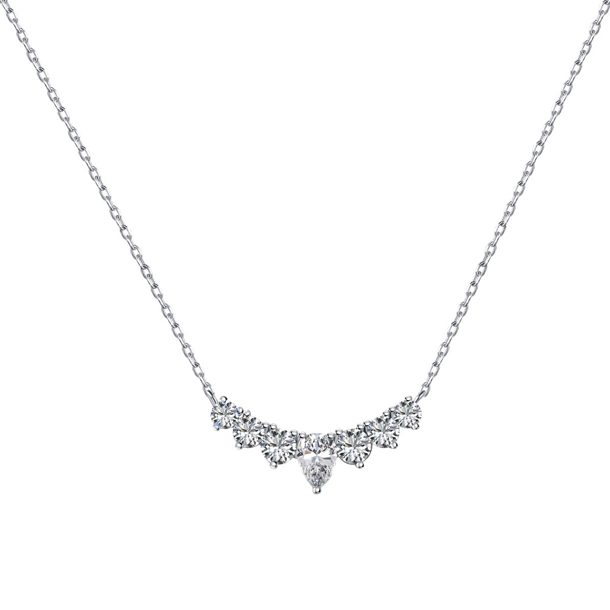 [Spark Jewelry]Dainty Colorful Heart Necklace