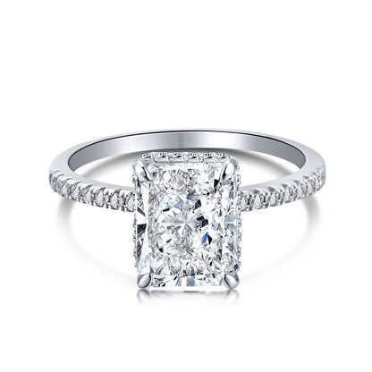 [Spark Jewelry]4.0 Carat Luxurious Engagement Ring