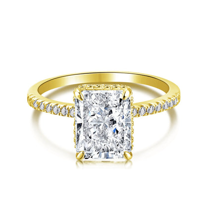[Spark Jewelry]4.0 Carat Luxurious Engagement Ring