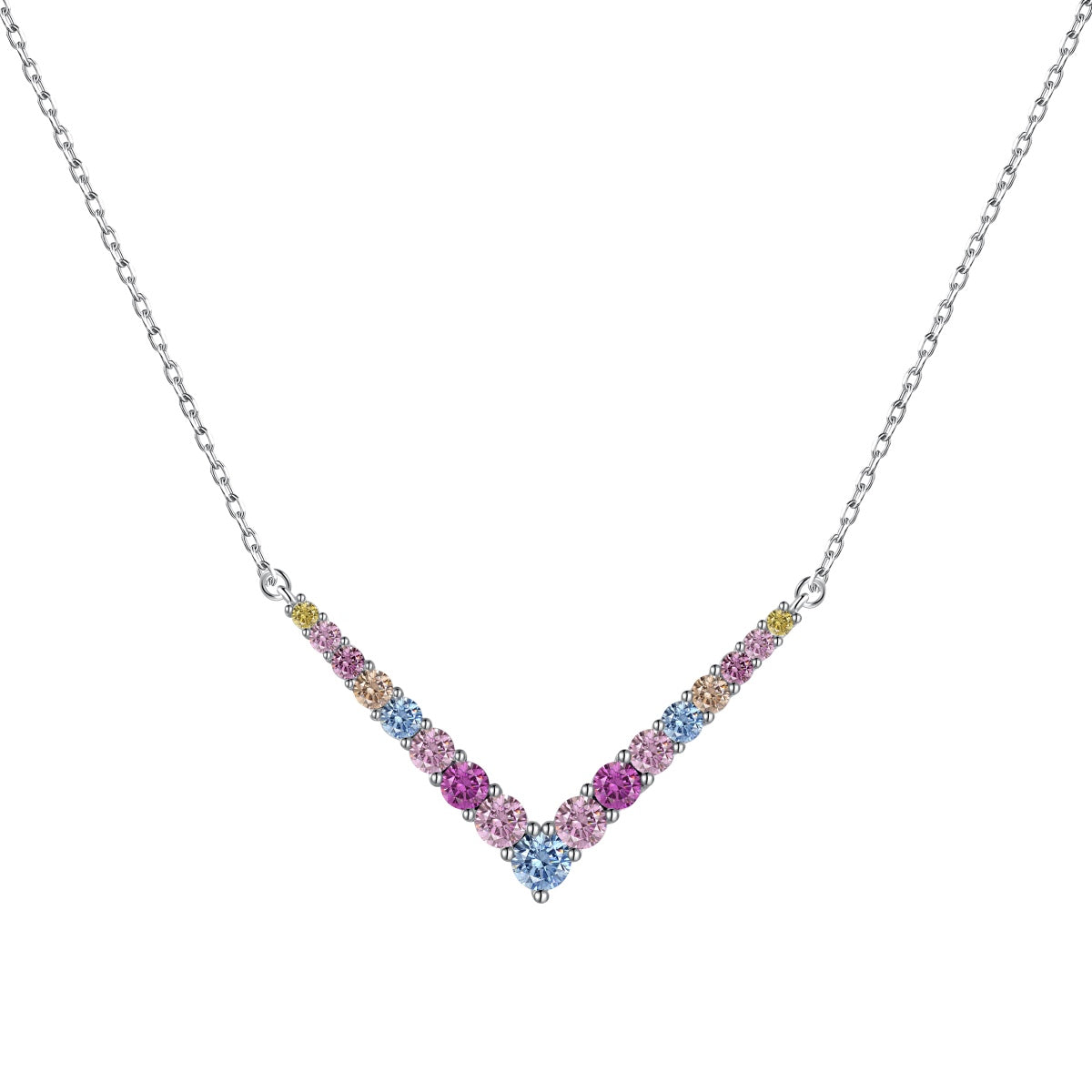 [Spark Jewelry]Ornate Round Cut Necklace