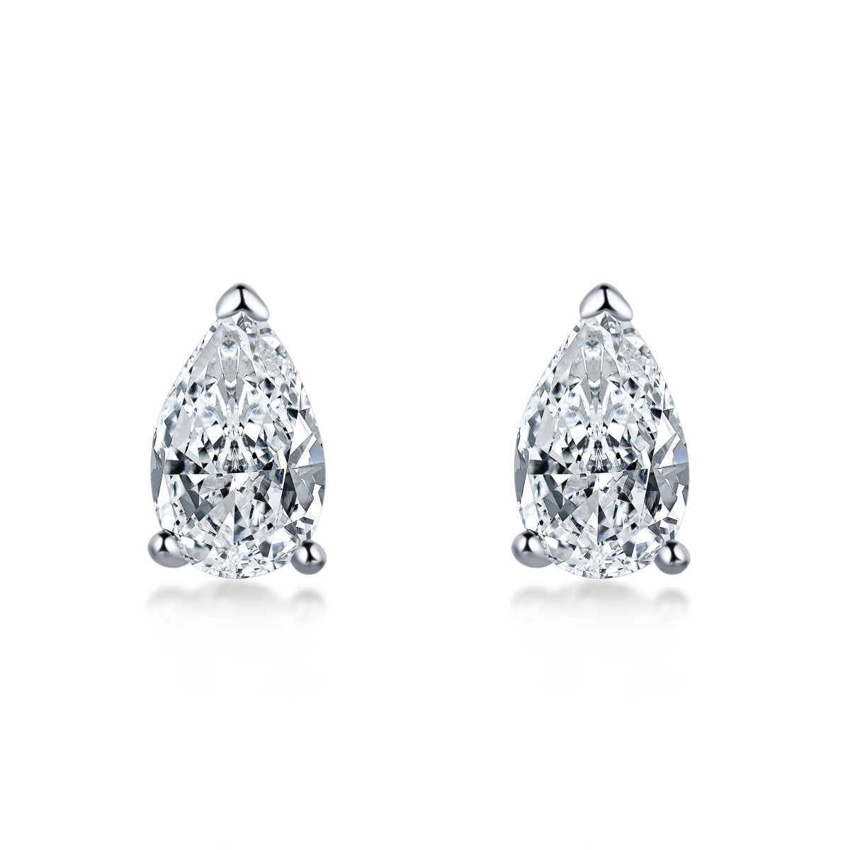 [Spark Jewelry]Ornate Water Drop Shape Earrings
