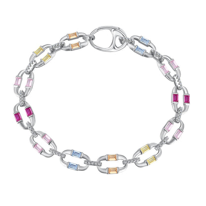 [Spark Jewelry]Dazzling Colorful Daily Bracelet