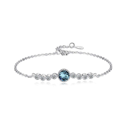 [Spark Jewelry]Luxurious Heart Of The Ocean Bracelet