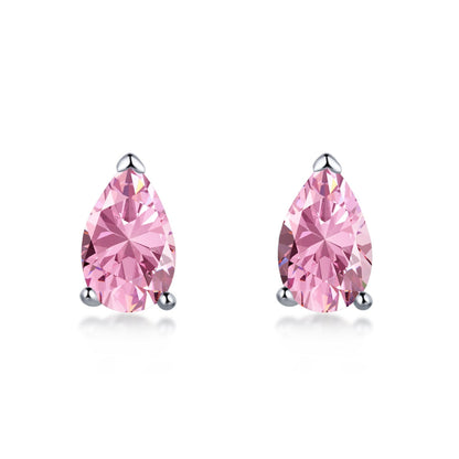 [Spark Jewelry]Ornate Water Drop Shape Earrings