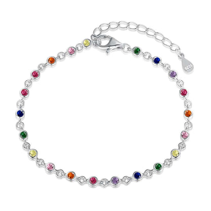 [Spark Jewelry]Colorful Bead Array Bracelet
