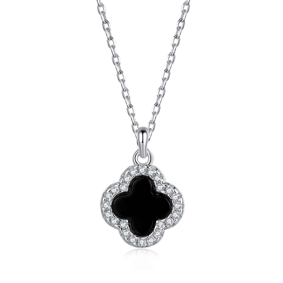 [Spark Jewelry]Dainty Flower Shape Necklace