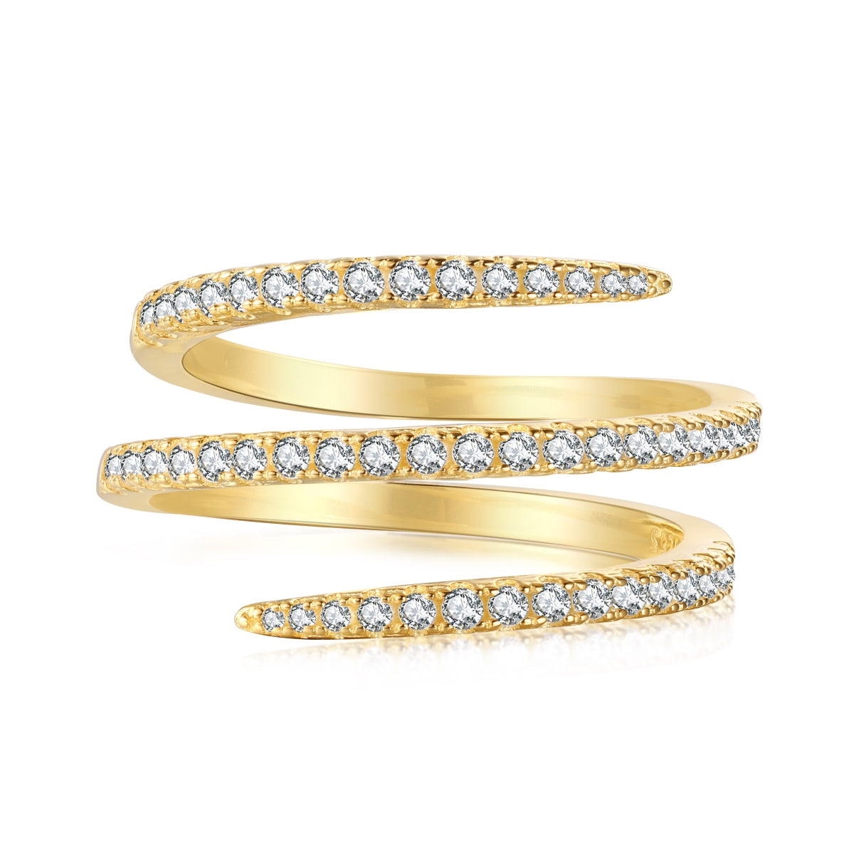 [Spark Jewelry]Unique Vibrant Entangle Daily Ring
