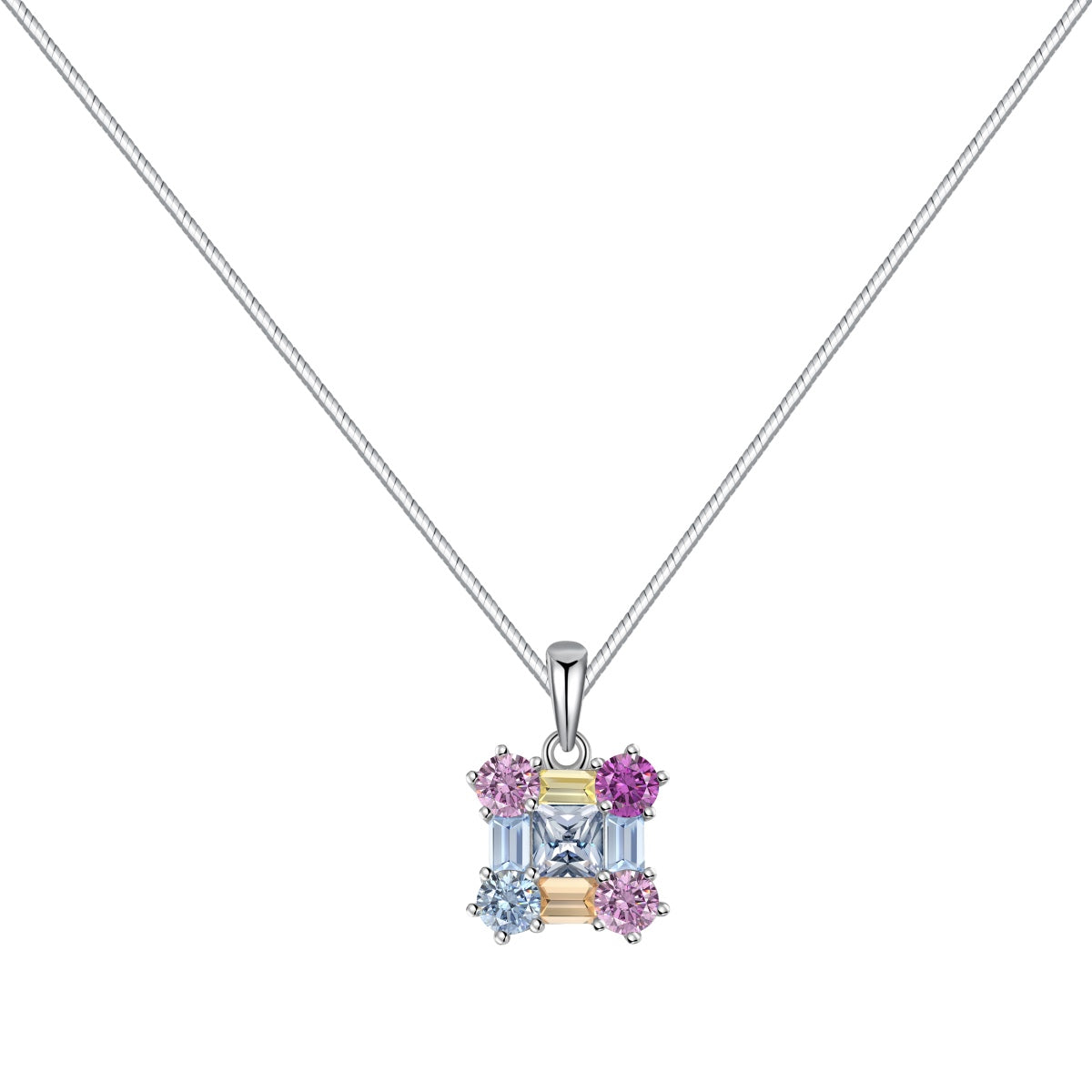[Spark Jewelry]Gorgeous Multi Colorful Necklace