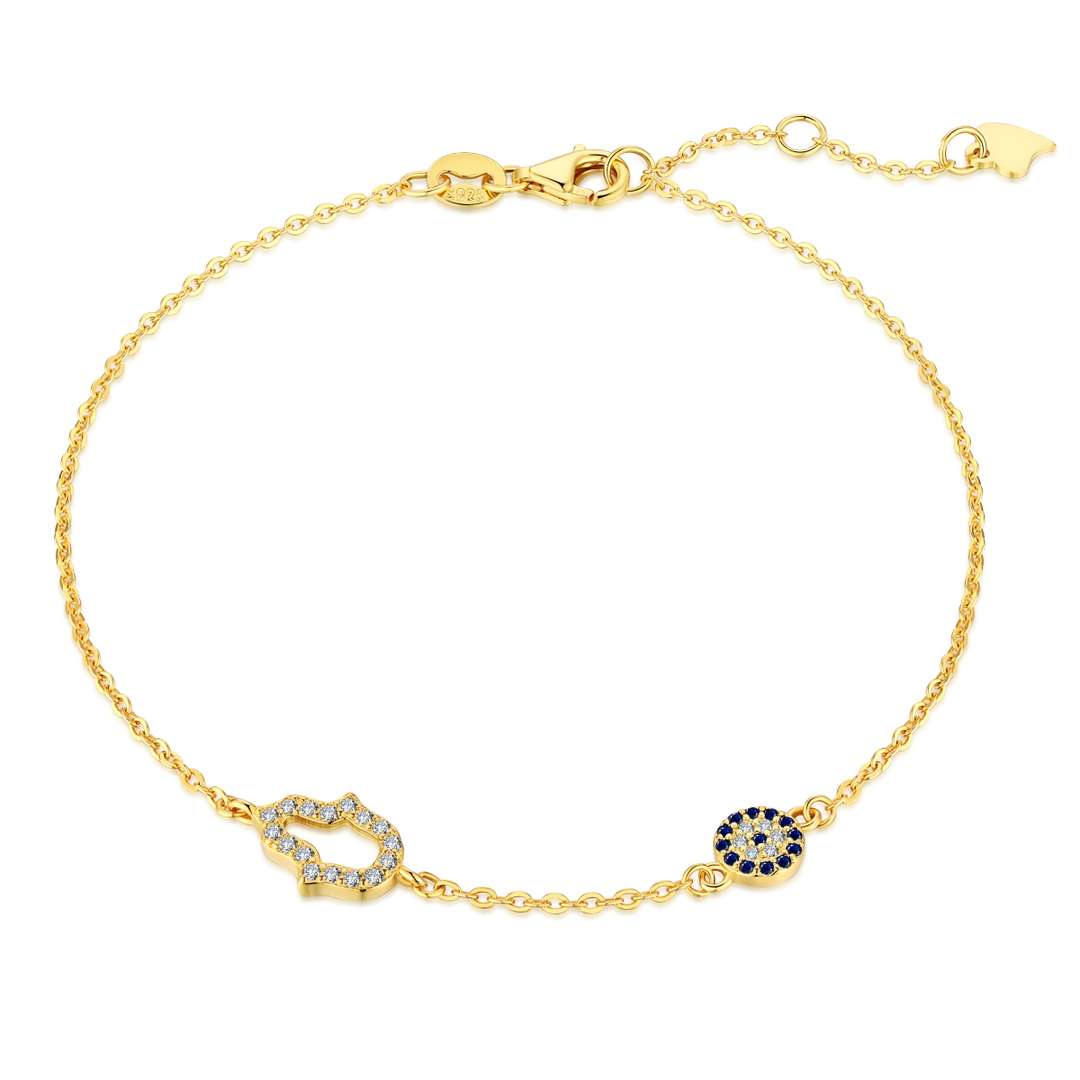 [Spark Jewelry]Gost Shape & Round Shape Necklace