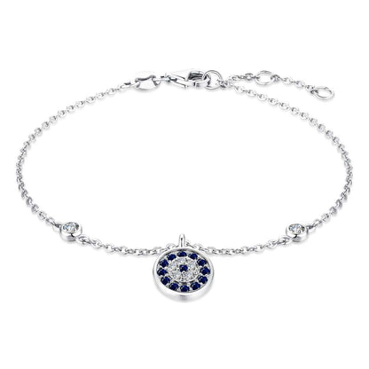 [Spark Jewelry]Devil's Eye Round Shape Bracelet
