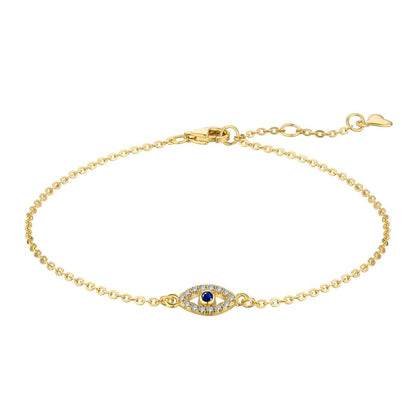 [Spark Jewelry]Evil Eye Shape Necklace